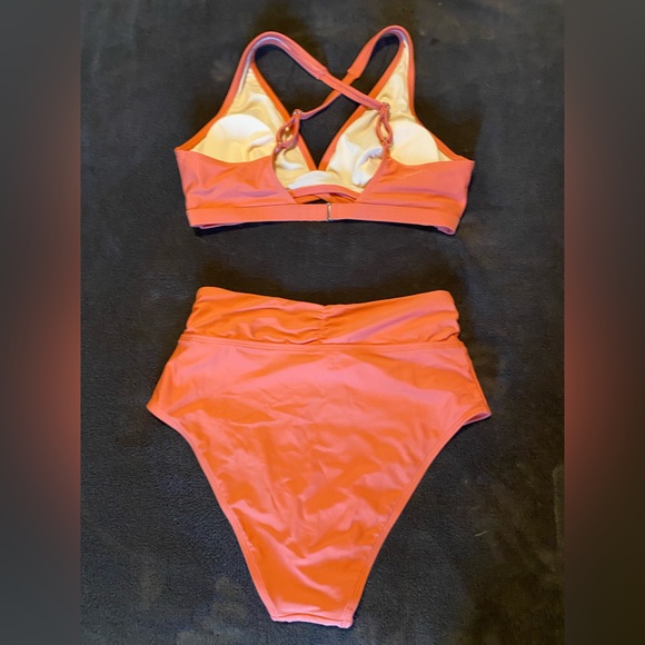 Peach Cupshe bikini - Picture 2 of 8